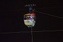 Einsatz BF Hoehenretter Koelner Seilbahn Hoehe Zoobruecke P2492